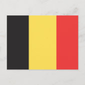 Vlag van België Briefkaart (Voorkant)