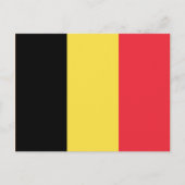 Vlag van België Briefkaart (Voorkant)