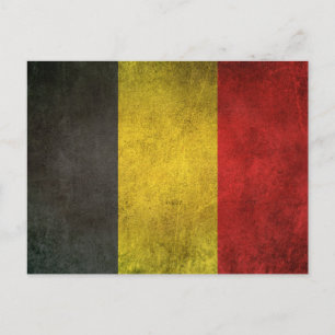vlag van België Briefkaart