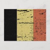 VLAG VAN BELGIË BRIEFKAART (Voorkant)