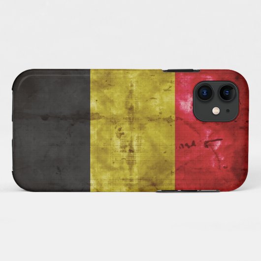 Vlag van België Case-Mate iPhone Case (Achterkant (horizontaal))