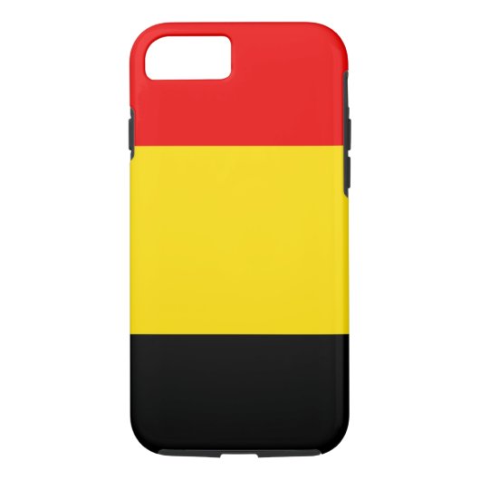 Vlag van België Case-Mate iPhone Case (Achterkant)