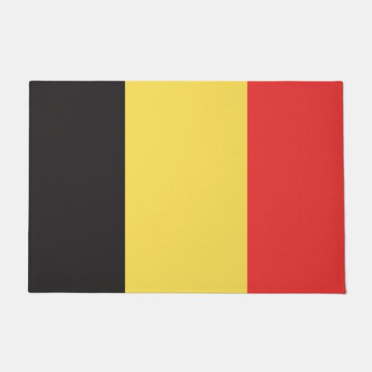 Vlag van België Deurmat (Voorkant)