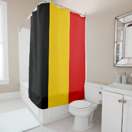 Vlag van België Douchegordijn