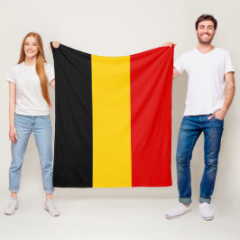 Vlag van België Fleece Deken