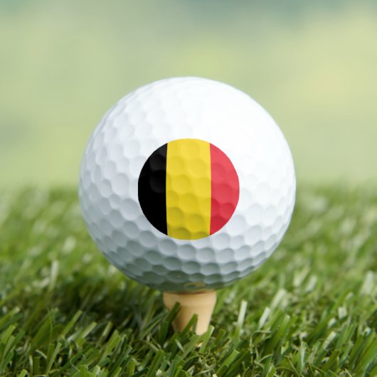 Vlag van België Golfballen (Insitu Shirt)