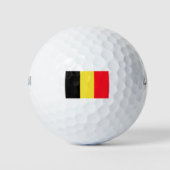 Vlag van België Golfballen (Voorkant)