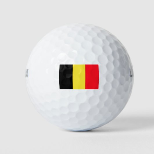 Vlag van België Golfballen (Voorkant)