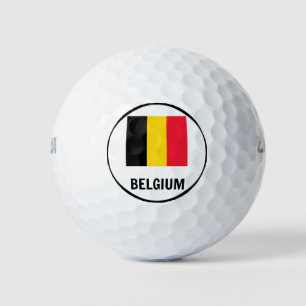 Vlag van België Golfballen