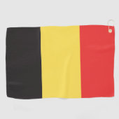 Vlag van België Golfhanddoek (Horizontaal)