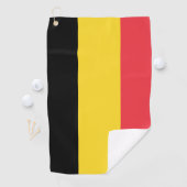 Vlag van België Golfhanddoek (Insitu)