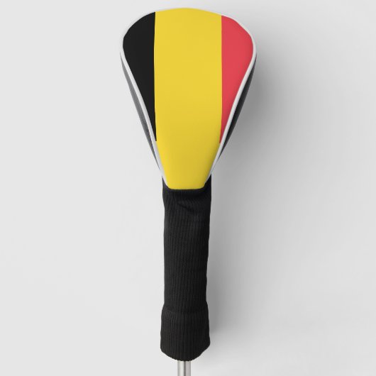 Vlag van België Golfheadcover (Voorkant)
