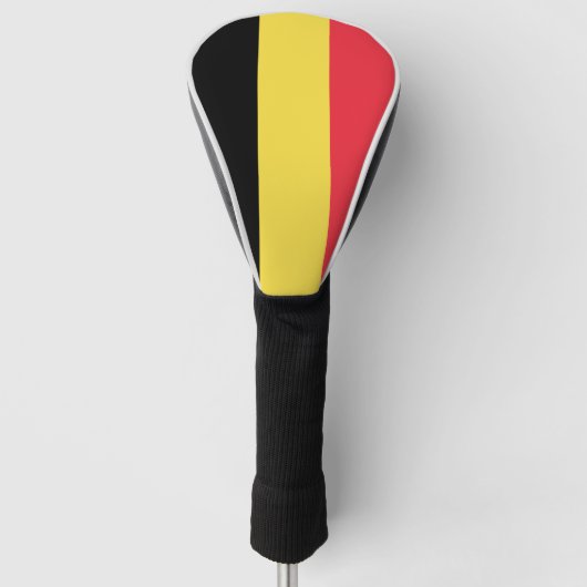 Vlag van België Golfheadcover (Voorkant)