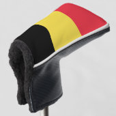 Vlag van België Golfheadcover (3/4 voorkant)