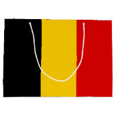 Vlag van België Groot Cadeauzakje (Achterkant)