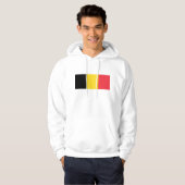 Vlag van België Hoodie (Voorkant volledig)