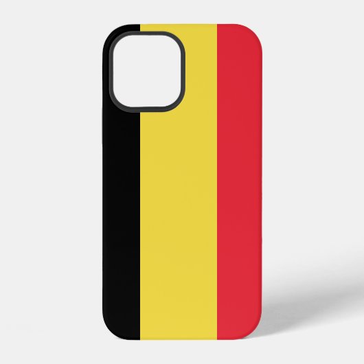 Vlag van België iPhone Hoesje (Achterkant)