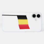 Vlag van België iPhone Hoesje (Achterkant horizontaal)