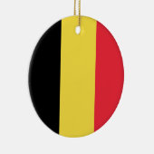 Vlag van België Keramisch Ornament (Rechts)