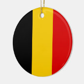 Vlag van België Keramisch Ornament (Links)