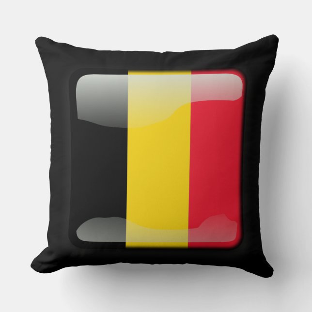 Vlag van België Kussen (Voorkant)