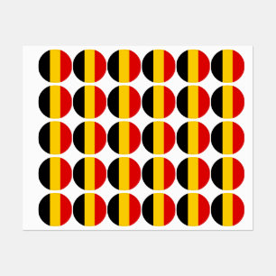 Vlag van België Labels