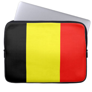 Vlag van België Laptop Sleeve