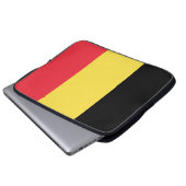 Vlag van België Laptop Sleeve (Voorkant onderkant)