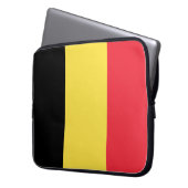 Vlag van België Laptop Sleeve (Voorkant Links)