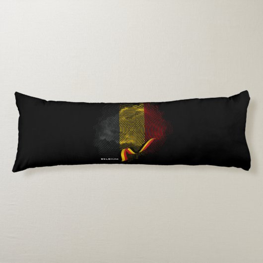Vlag van België Lichaamskussen (Voorkant)