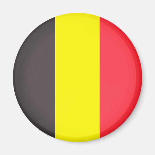 Vlag van België Magneet (Voorkant)