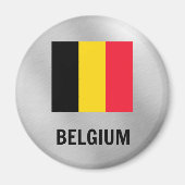 Vlag van België Magneet (Voorkant)