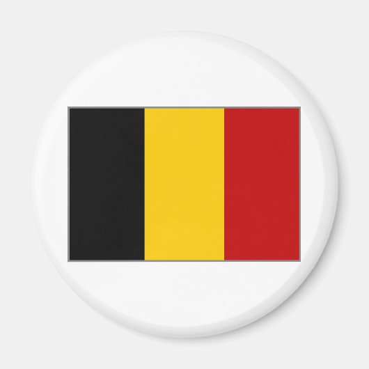 Vlag van België Magneet (Voorkant)