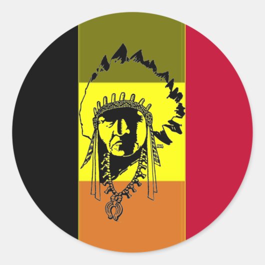 Vlag van België met Indiase Sticker (Voorkant)