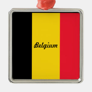 Vlag van België Metalen Ornament