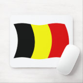 Vlag van België Muismat (Met muis)