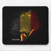 Vlag van België Muismat (Voorkant)