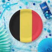 Vlag van België Papieren Bordje (Feest)
