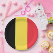 Vlag van België Papieren Bordje (Feest)