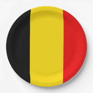 Vlag van België Papieren Bordje