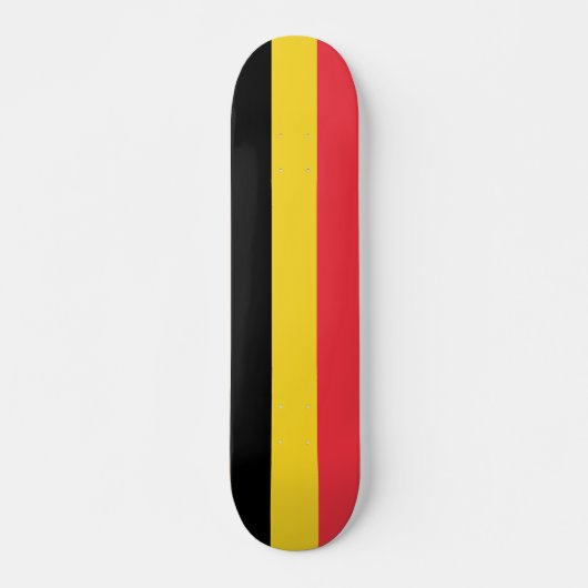 Vlag van België Persoonlijk Skateboard (Voorkant)