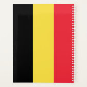 Vlag van België Planner (Achterkant)