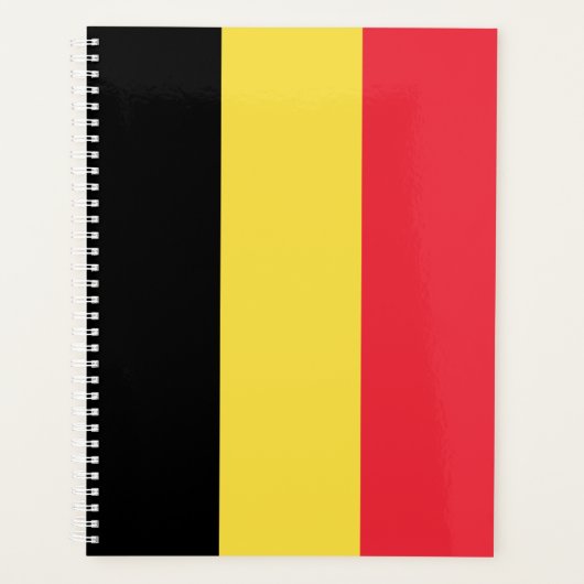 Vlag van België Planner (Voorkant)