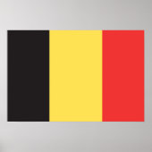Vlag van België Poster (Voorkant)