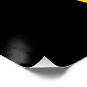 Vlag van België Poster (Hoek)