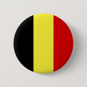 Vlag van België Ronde Button 5,7 Cm