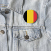 Vlag van België Ronde Button 5,7 Cm (In situ)