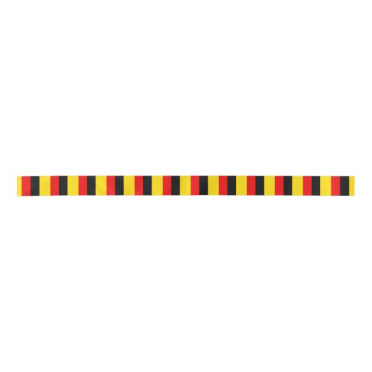 Vlag van België Satijnen Lint (Voorkant)