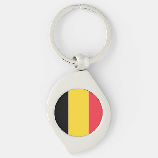 Vlag van België Sleutelhanger (Voorkant)