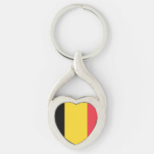 Vlag van België Sleutelhanger